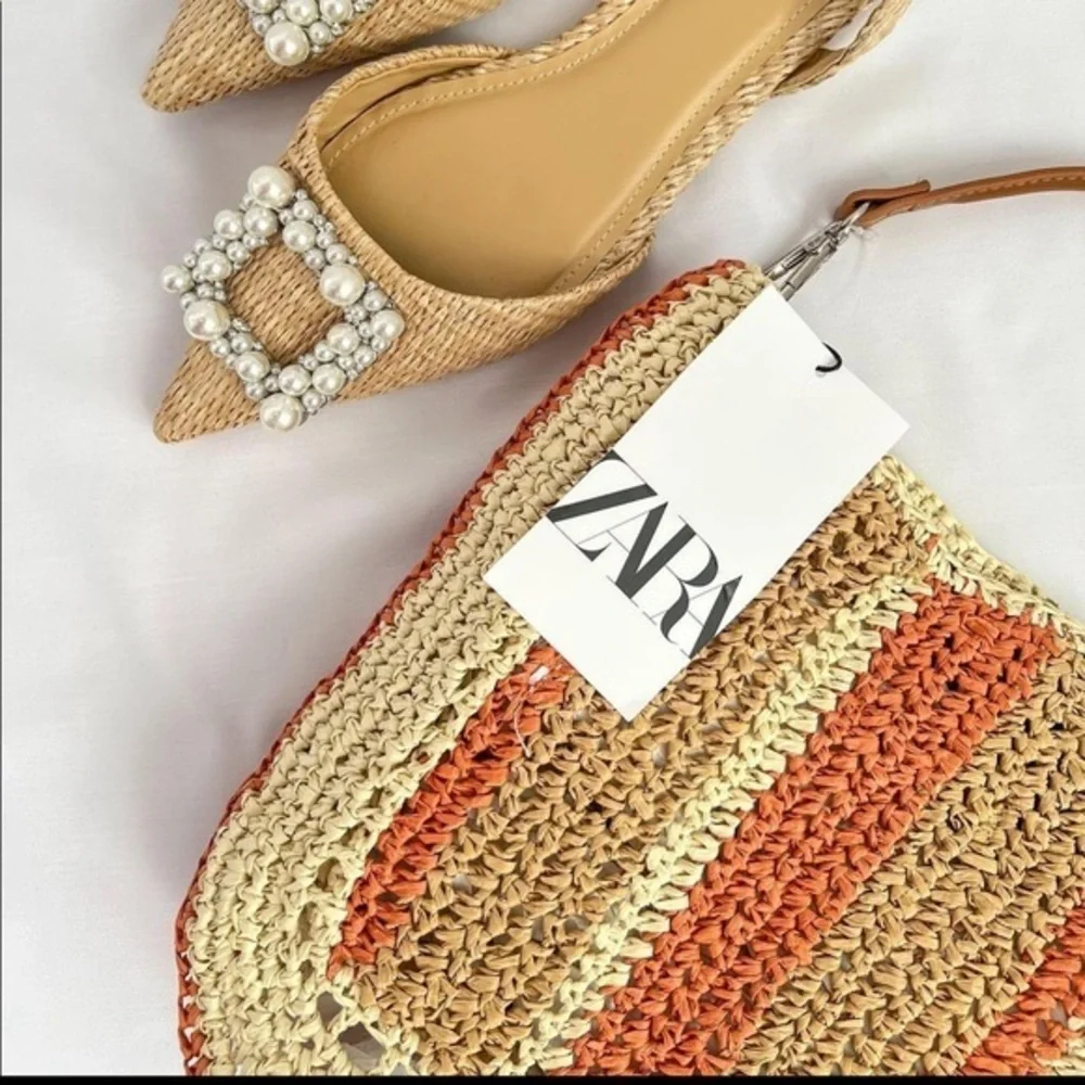 ZARA Woven bucket bag 6218/910 - Picture 4 of 14